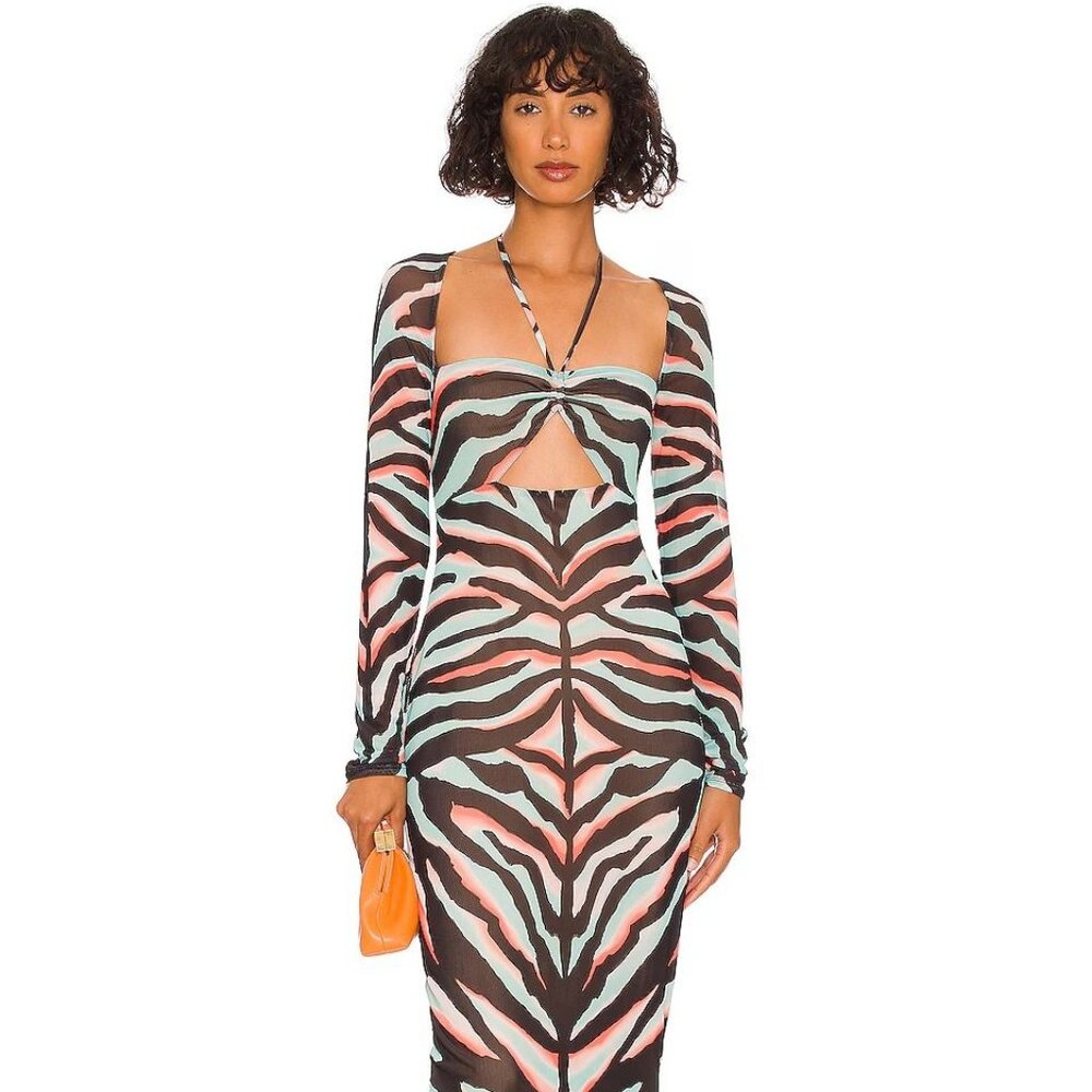 AFRM Zoya Midi Dress from REVOLVE, Like New!